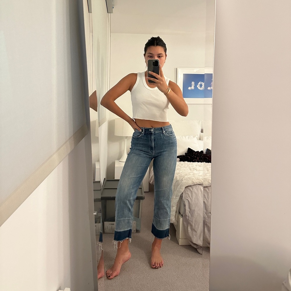 Cropped Mother Denim jeans size 27